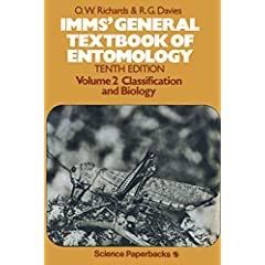 General Textbook of Entomology Structure Physiology and Development and Classification and Biology 10th edn in 2 Vols (PB)