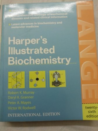 HARPER'S ILLUSTRATED BIOCHEMISTRY, 26E