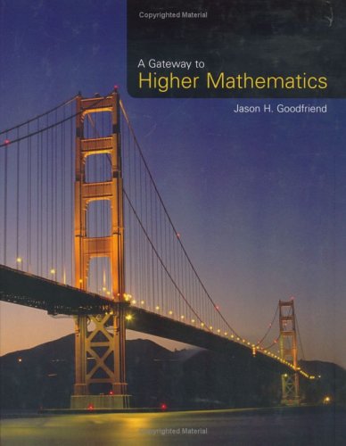 GATEWAY TO HIGHER MATHEMATICS