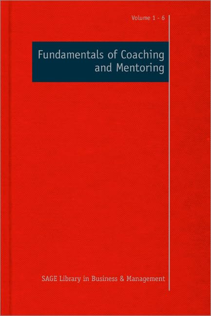 FUNDAMENTALS OF COACHING AND MENTORING, 6 VOLUMES SET