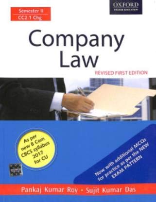 COMPANY LAW, 1ST EDITION