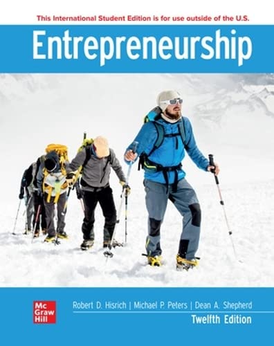 ENTREPRENEURSHIP 12TH EDITION