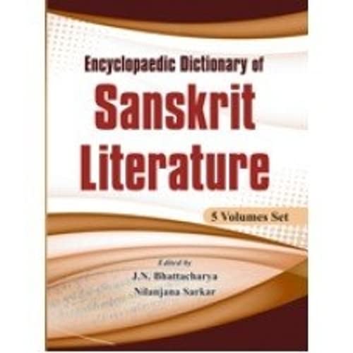 Encyclopaedic Dictionary of Sanskrit Literature (5 Vols. Set) - Hardcover