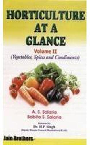 A to Z Solutions Horticulture at a Glance Vol 2: Vegetables Spices and Condiments (PB)
