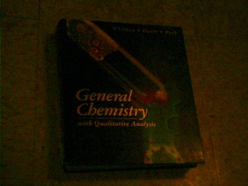GENERAL CHEMISTRY WITH QUALITATIVE ANALYSIS 5ED D (Hardcover 1996)