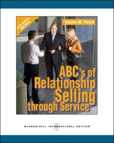 ABC's OF RELATIONSHIP SELLING 11ED (IE) (Paperback )