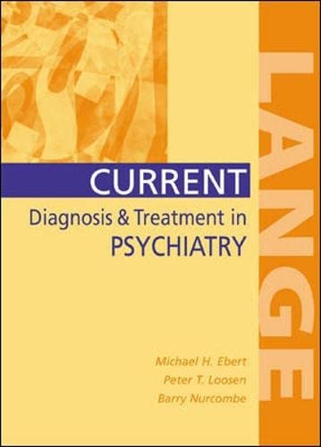 CURRENT DIAGNOSIS & TREATMENT IN PSYCHIATRY
