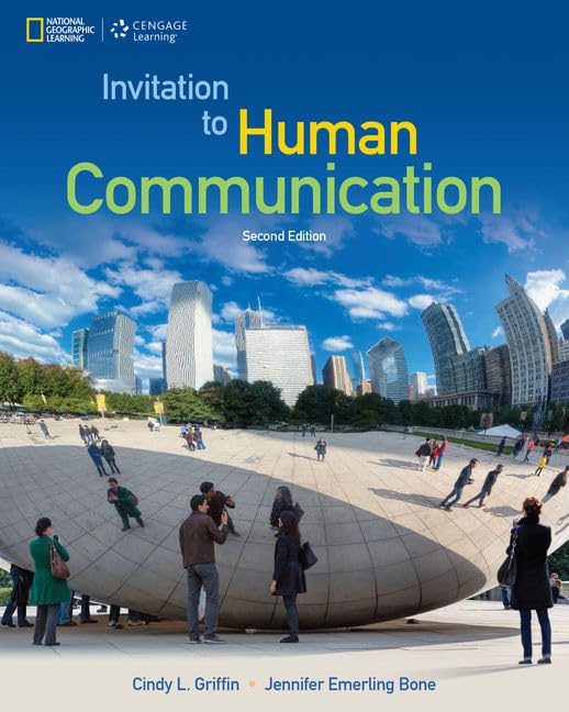 INVITATION TO HUMAN COMMUNICATION - NATIONAL GEOGRAPHIC, 2ND EDITION