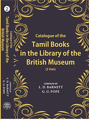 A Catalogue Of The Tamil Books In The Library Of The British Museum - PB , 2 VOLS