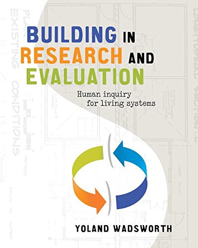 BUILDING IN RESEARCH AND EVALUATION: HUMAN INQUIRY FOR LIVING SYSTEMS