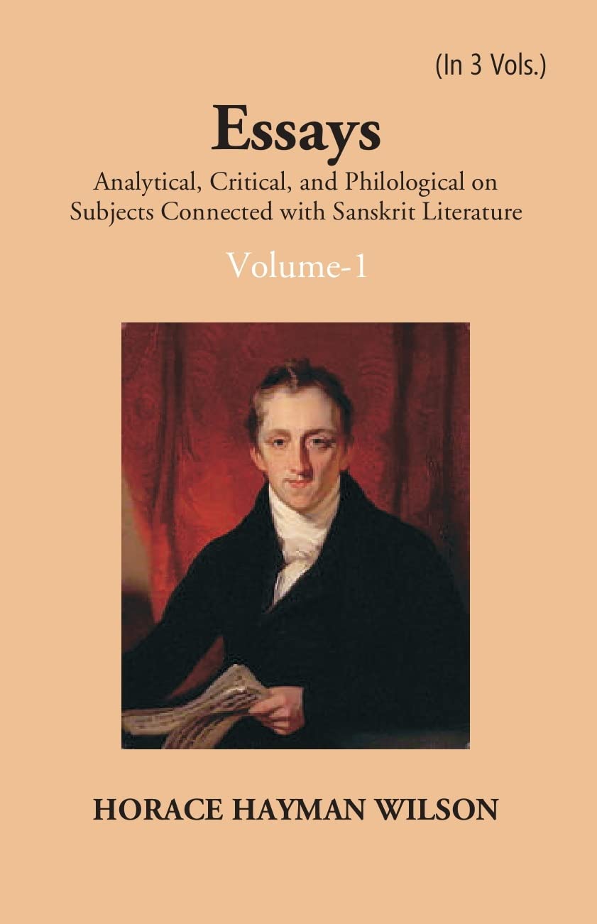 Essays Analytical, Critical And Philological On Subjects Connected With Sanskrit Literature - HARDCOVER , VOL - 1