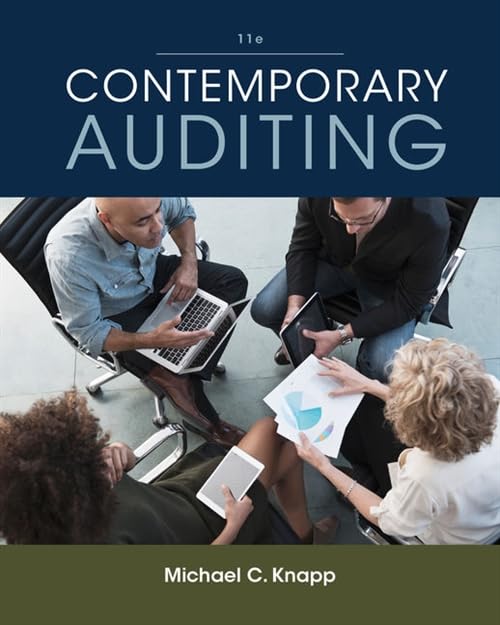 CONTEMPORARY AUDITING | 11TH EDITION |