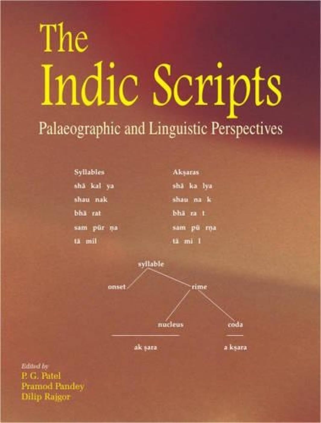 Indic Scripts -Hardcover