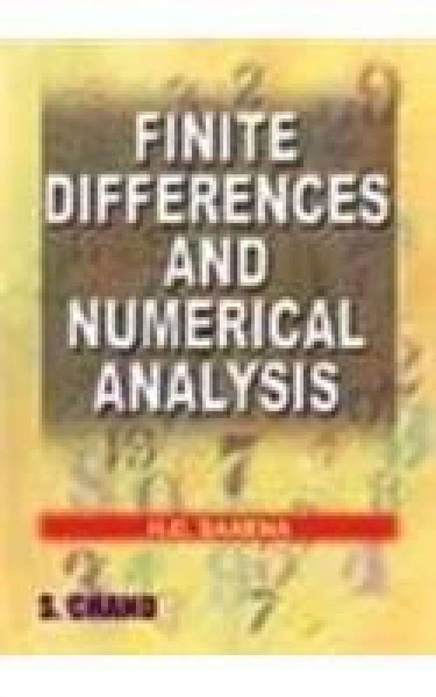 FINITE DIFFERENCES AND NUMERICAL ANALYSIS 14 ED