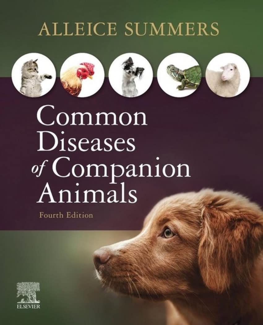 COMMON DISEASES OF COMPANION ANIMALS 4ED (PB 2020)