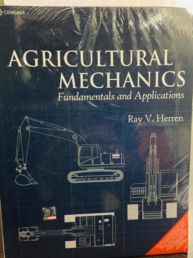 Agricultural Mechanics: Fundamentals and Aplications 7th edn (PB)