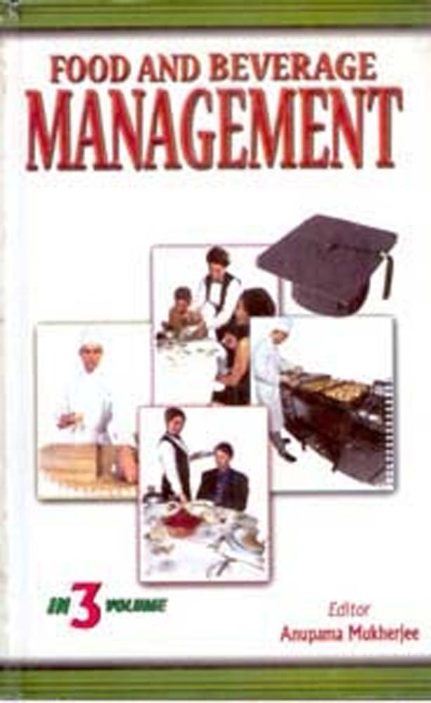 Food and Beverages Management 3 VOLS. - Hardcover