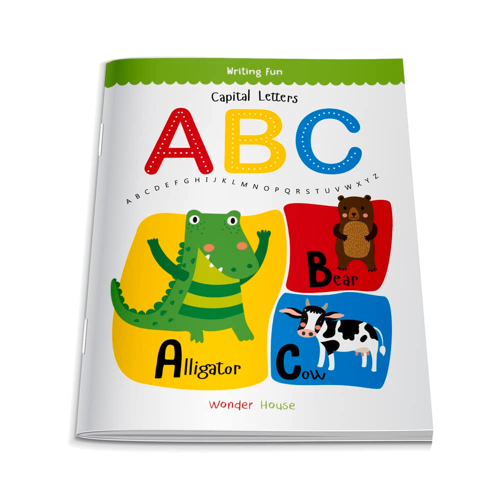 Capital Letters ABC: Write and practice Capital Letters A to Z book for kids (Writing Fun)