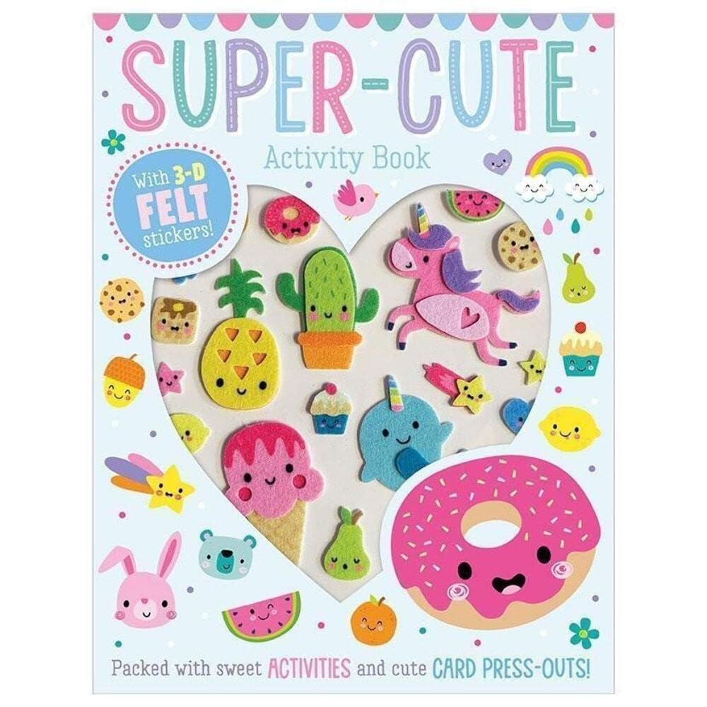 FELT STICKERS SUPER CUTE ACTIVITY BOOK