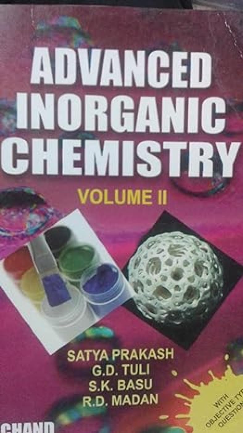 ADVANCED INORGANIC CHEMISTRY VOL.II