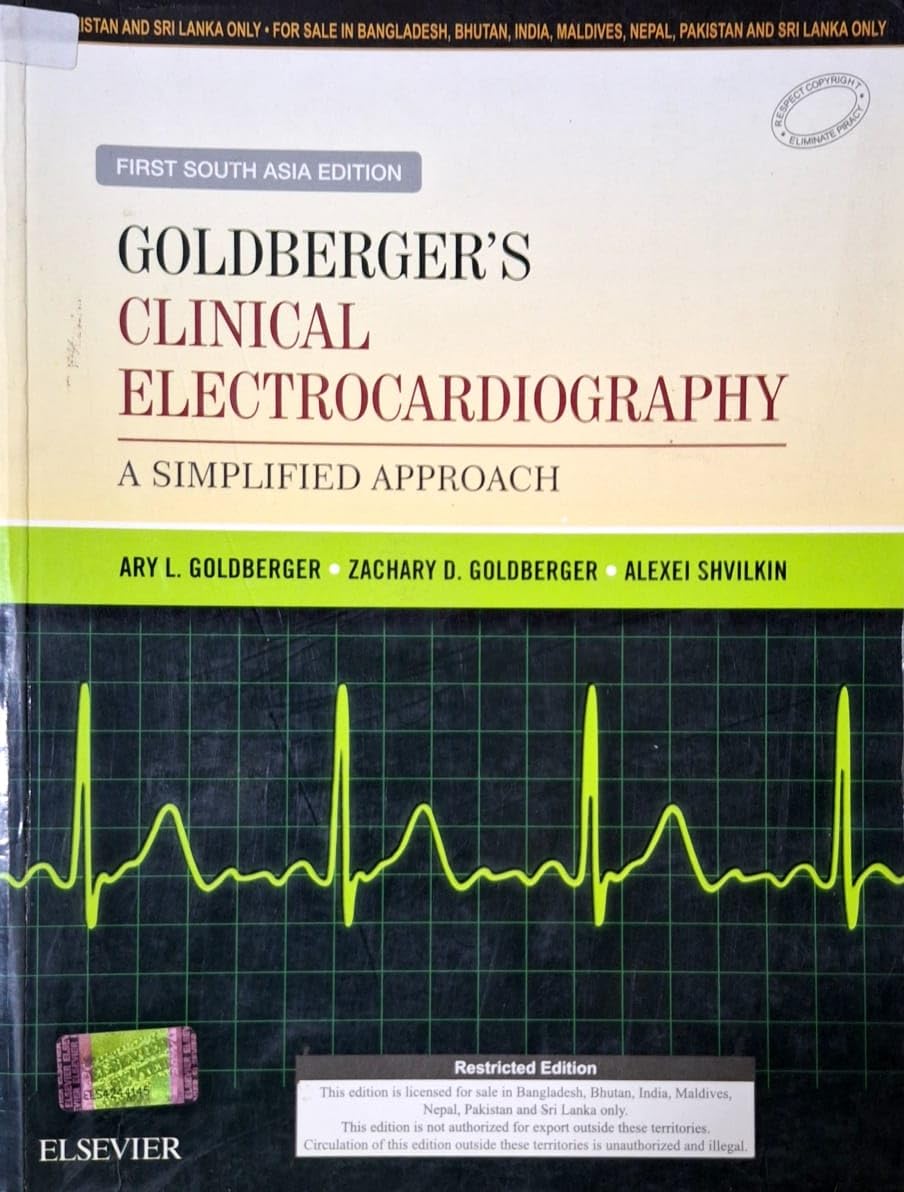 Goldberger's Clinical Electrocardiography-A Simplified Approach - 1st SAE