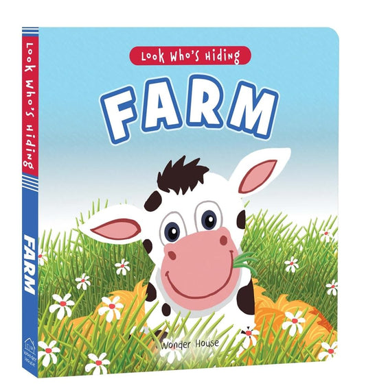 Look Who's Hiding - Farm : Pull The Tab Novelty Books For Children