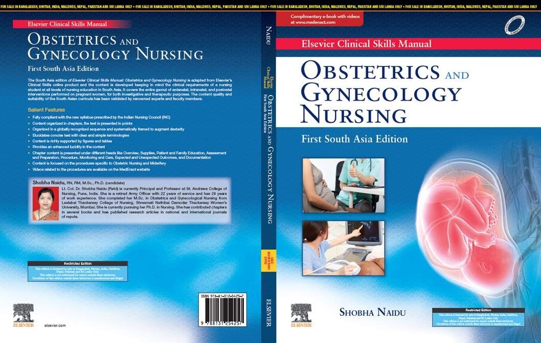 Elsevier Clinical Skills Manual Vol 4 OBG Nursing (SAE) - 1E