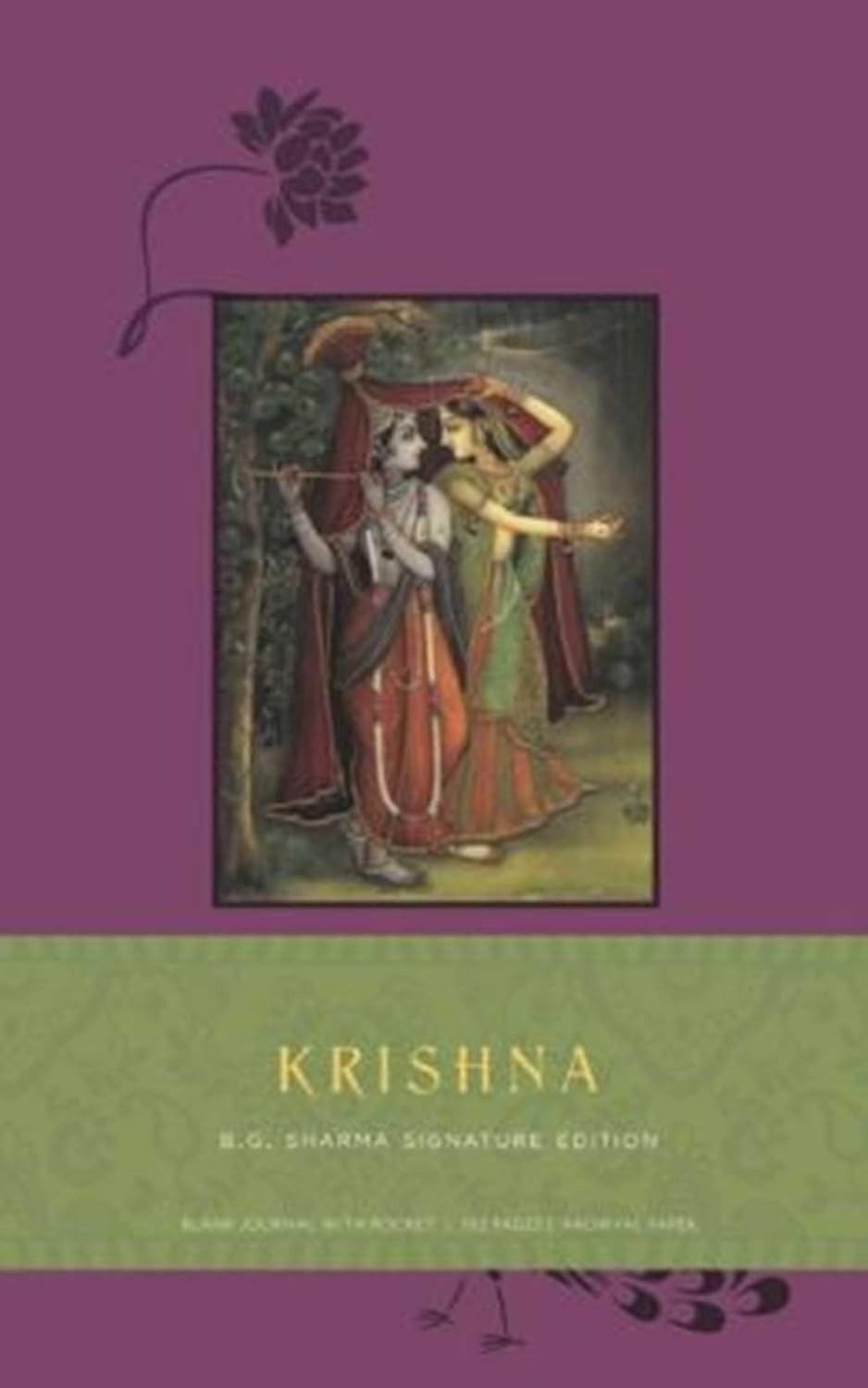 KRISHNA HARDCOVER BLANK JOURNAL , B.G. SHARMA
