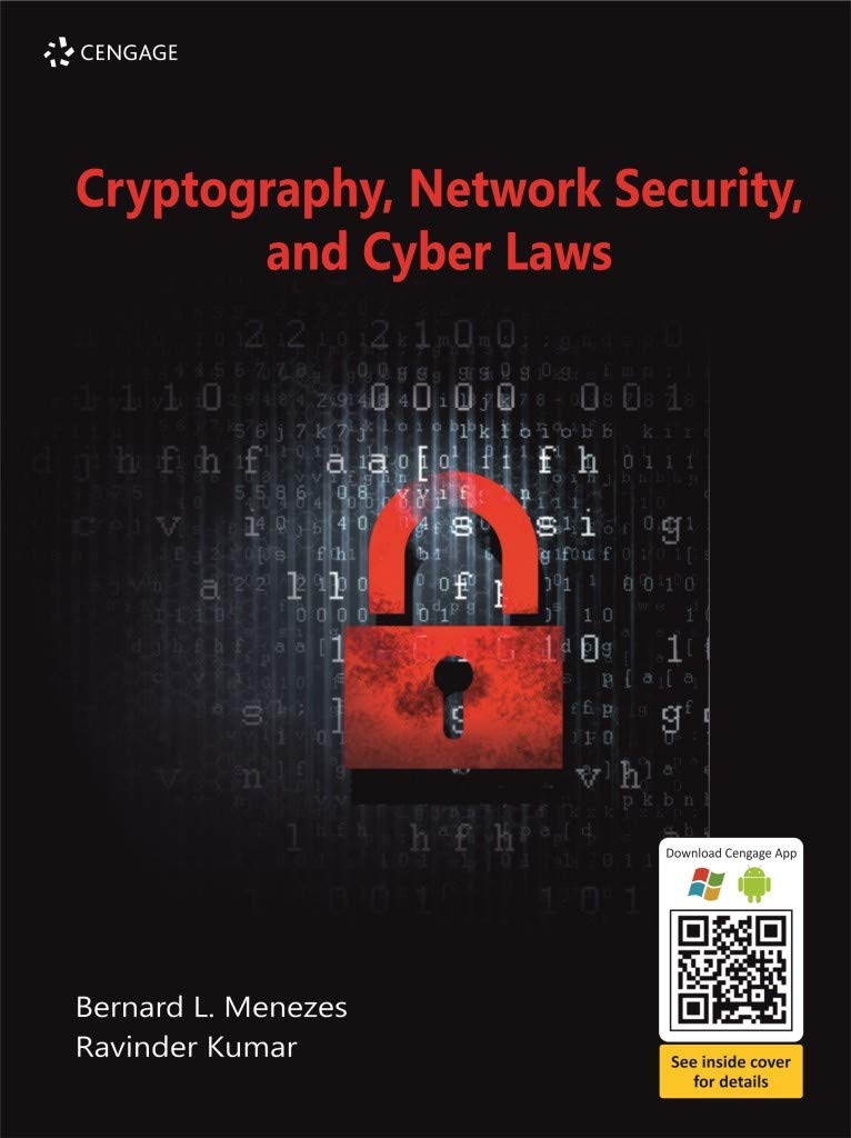 CRYPTOGRAPHY, NETWORK SECURITY, AND CYBER LAWS