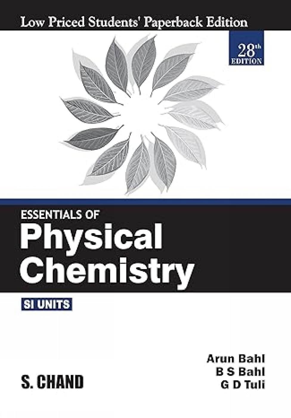 ESSENTIALS OF PHYSICAL CHEMISTRY