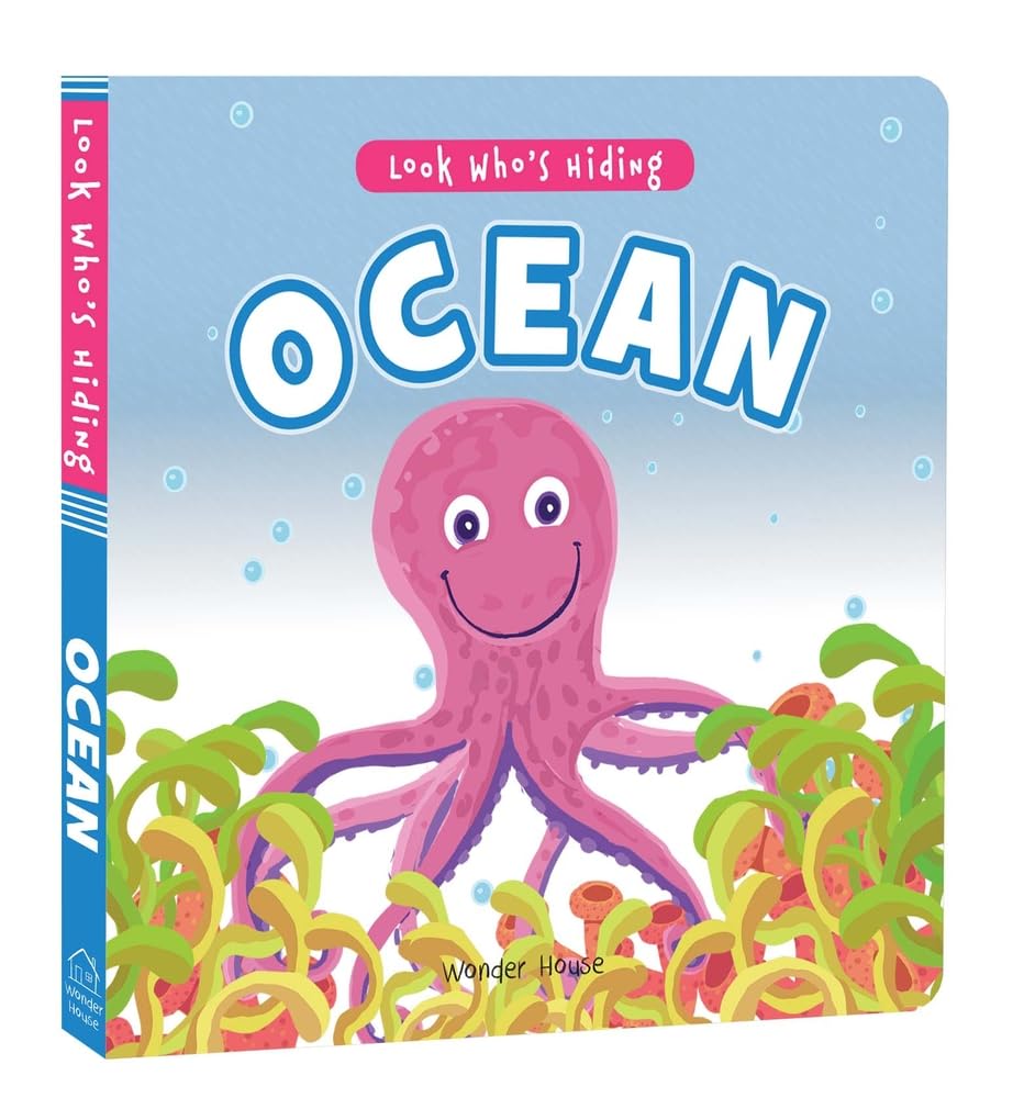 Look Who's Hiding - Ocean : Pull The Tab Novelty Books For Children