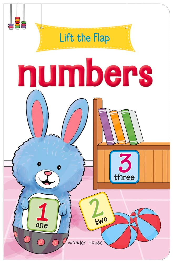Lift the Flap - Numbers : Early Learning Novelty Board Book For Children