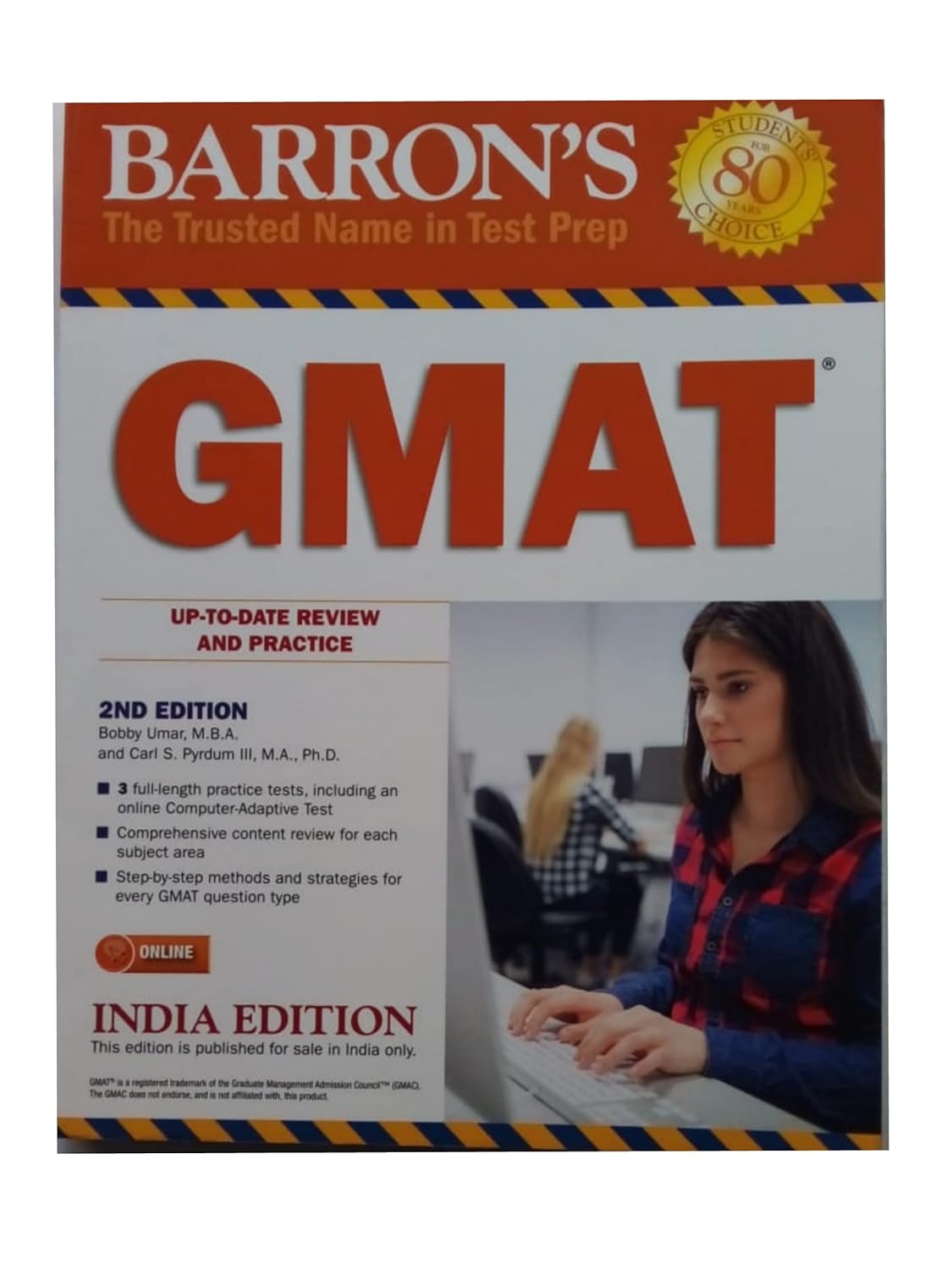 BARRON'S GMAT, BOBBY UMAR/CARL PYRDUM
