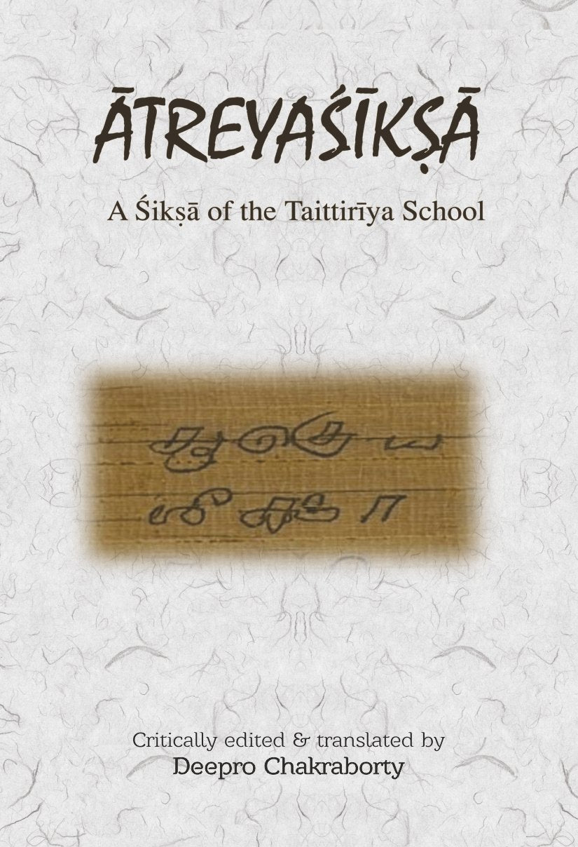 Atreyashiksha : A Shiksha of the Taittiriya School - Hardcover