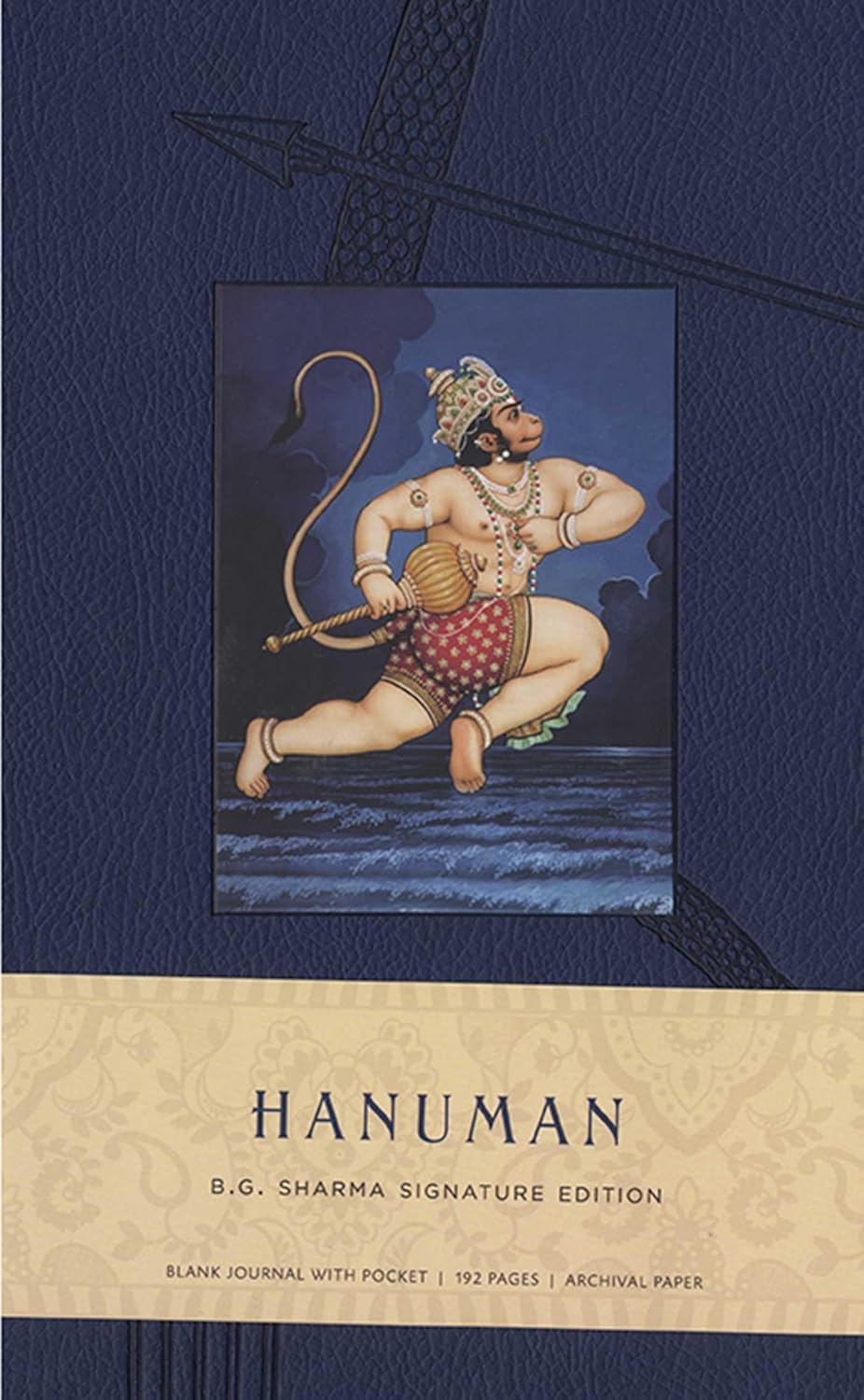HANUMAN HARDCOVER BLANK JOURNAL, B.G. SHARMA