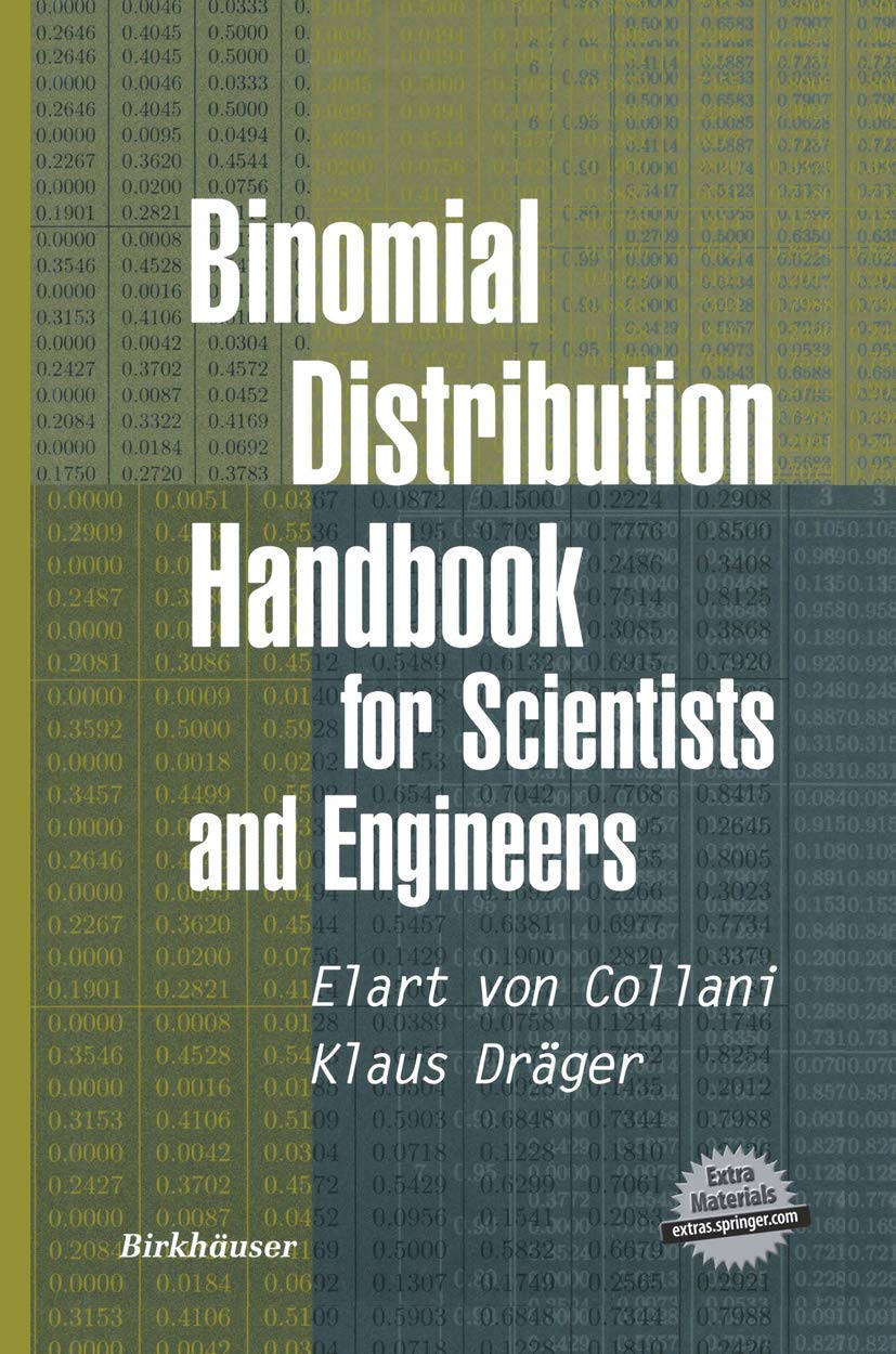 BINOMIAL DISTRIBUTION HANDBOOK FOR SCIENTISTS AND ENGINEERS