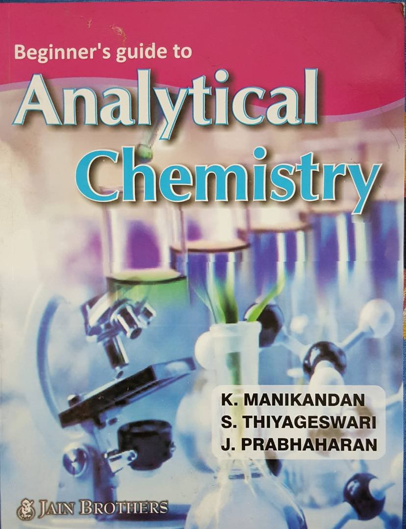 Beginner`s Guide to Analytical Chemistry (PB)