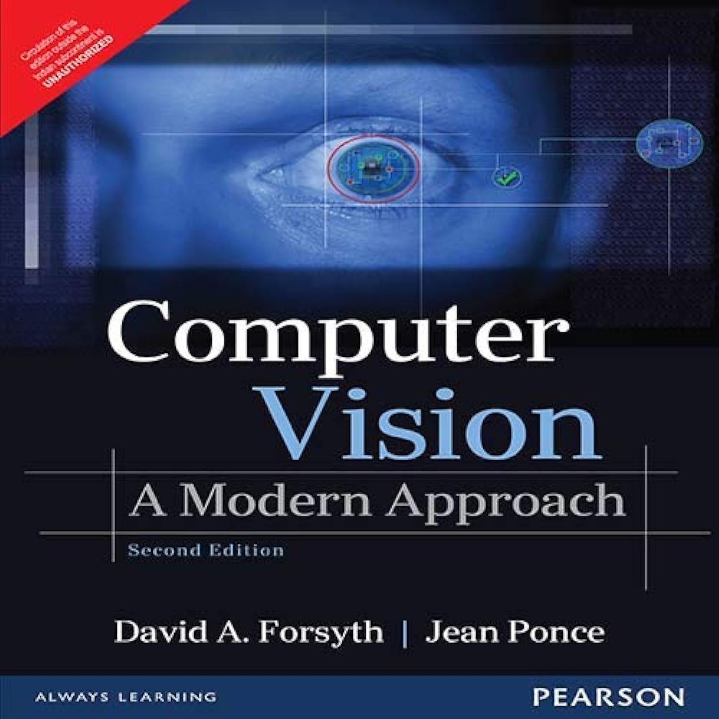 COMPUTER VISION: A MODERN APPROACH, 2ND EDN