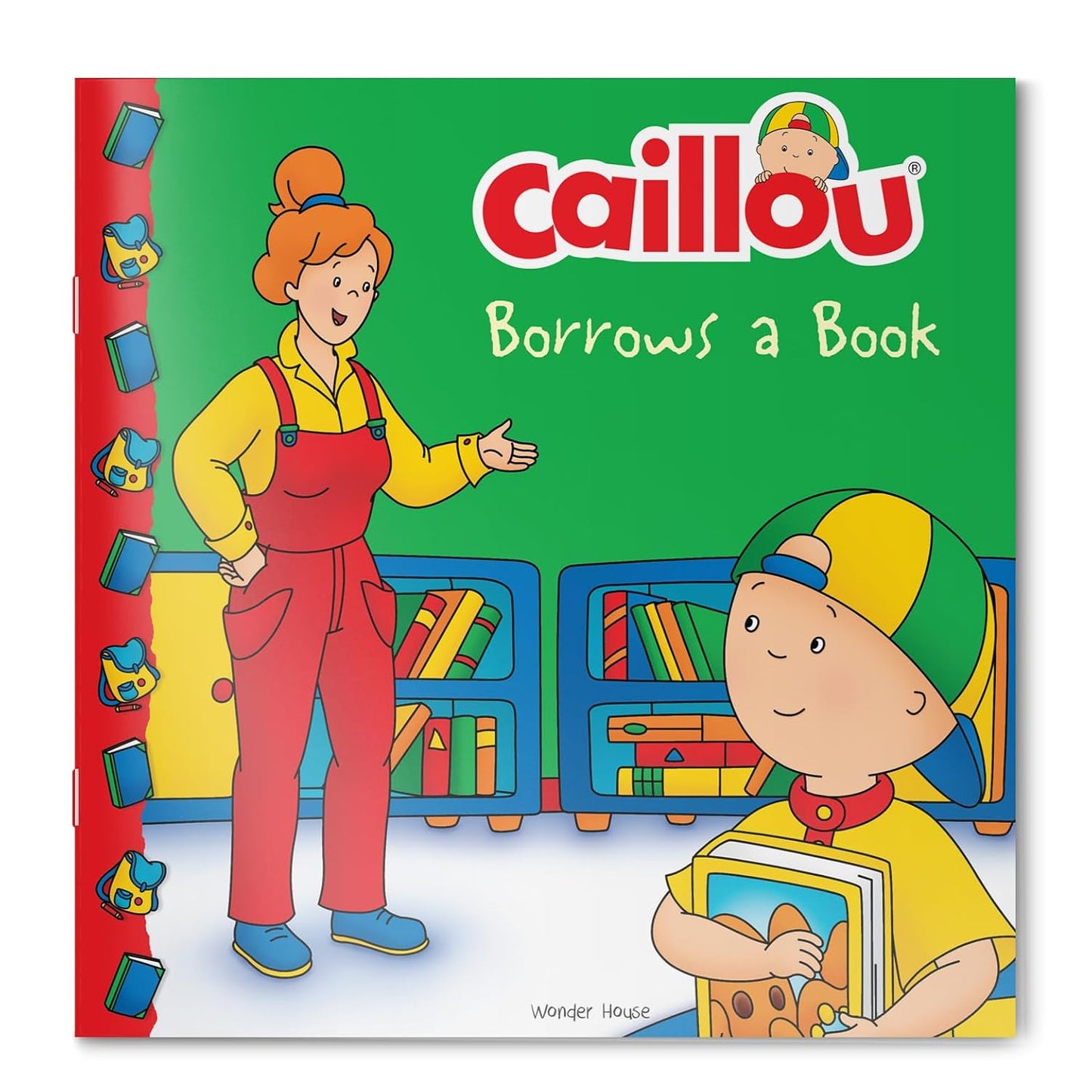 Caillou-Borrows a Book