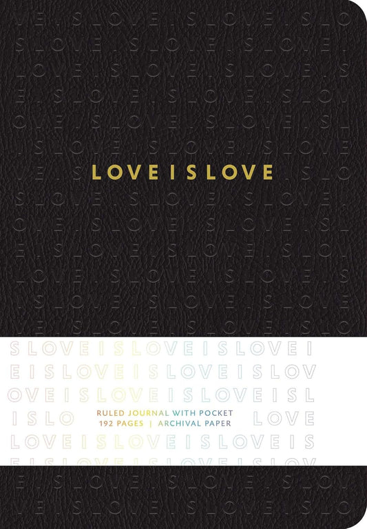 LOVE IS LOVE HARDCOVER RULED JOURNAL, INSIGHT EDITIONS
