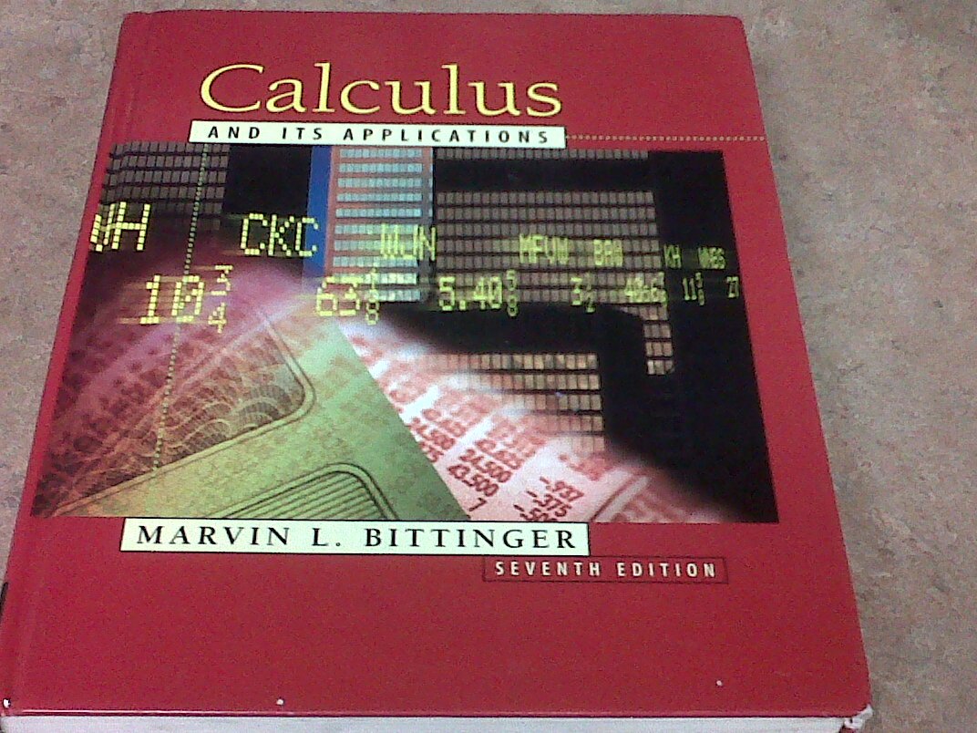 CALCULUS AND ITS APPLICATIONS, 7/E