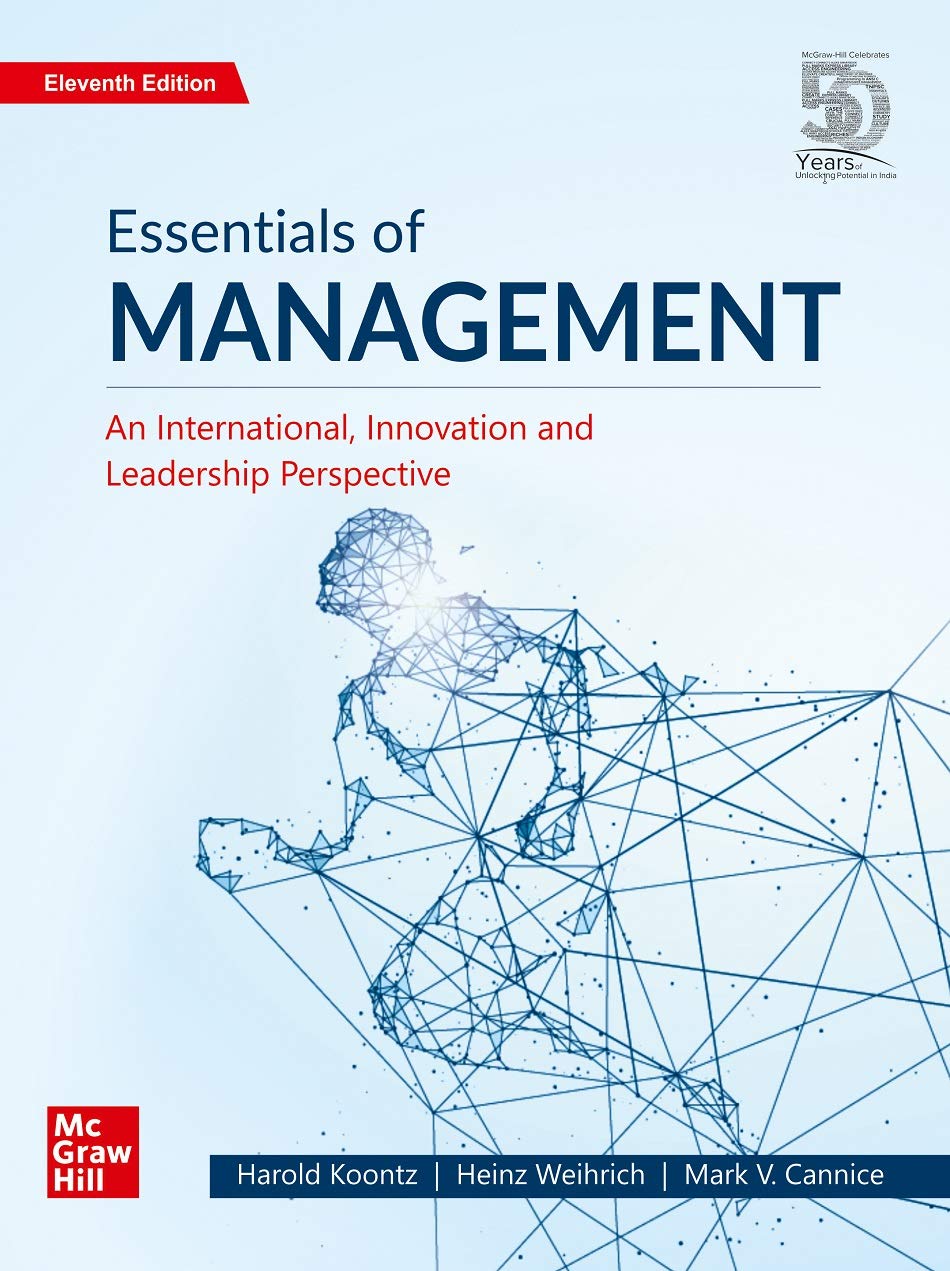 ESSENTIALS OF MANAGEMENT, 11TH EDITION