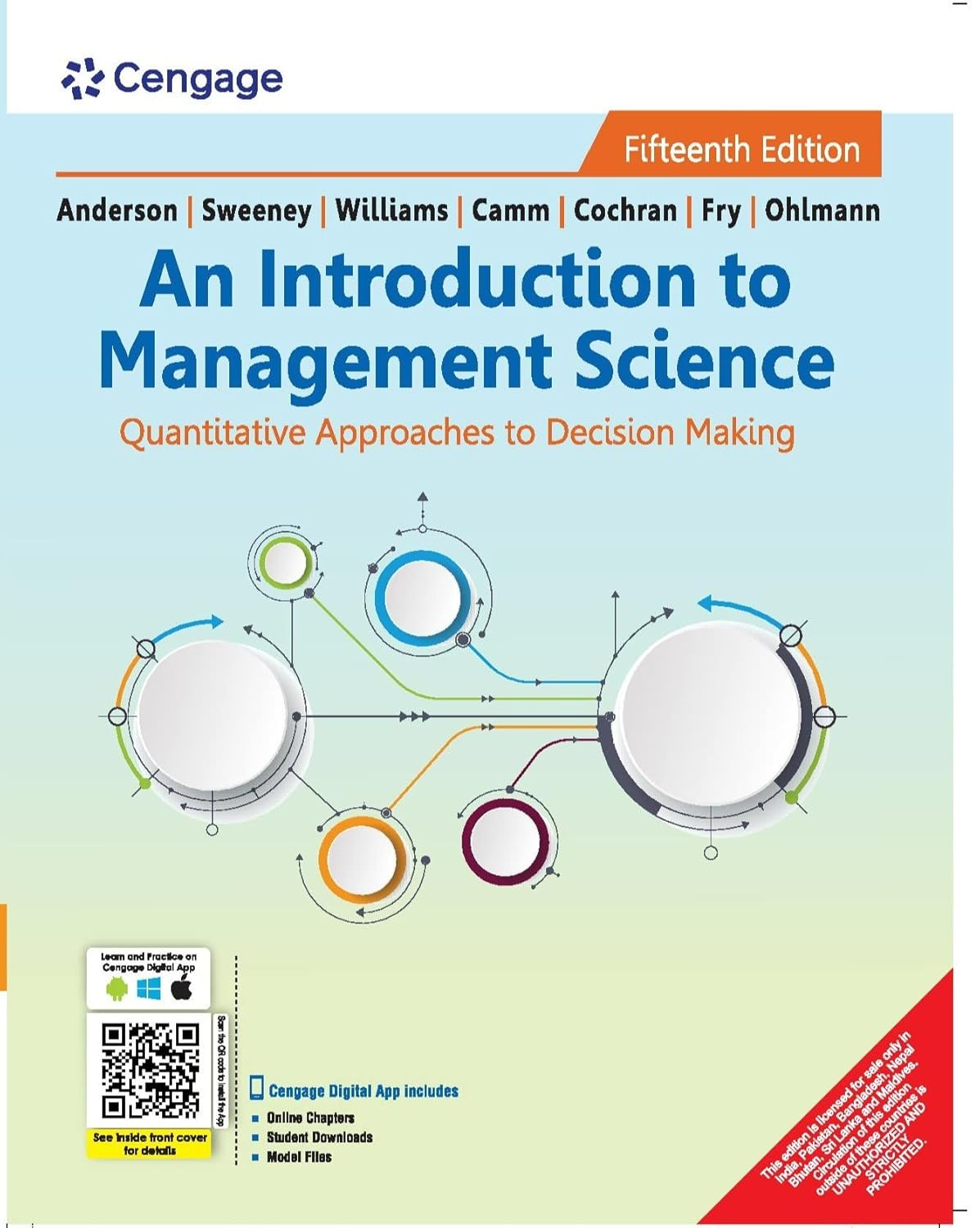INTRODUCTION TO MANAGEMENT SCIENCE: QUANTITATIVE APPROACHES TO DECISION MAKING, 15 TH EDITION