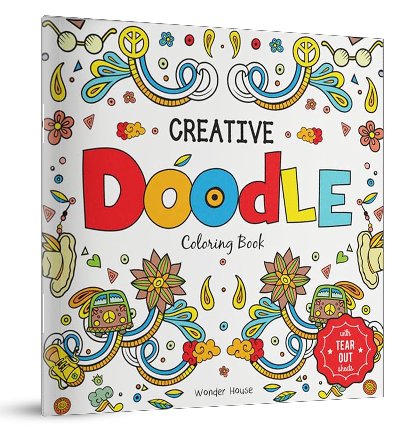 Creative Doodle Coloring Book : Children Coloring Book With Tear Out Sheets