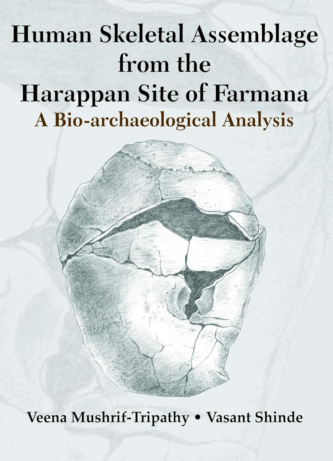 Human Skeletal Assemblage from the Harappan Site of Farmana: A Bio-archaeological Analysis foreword by Prof. Subhash Walimbe - Paperback