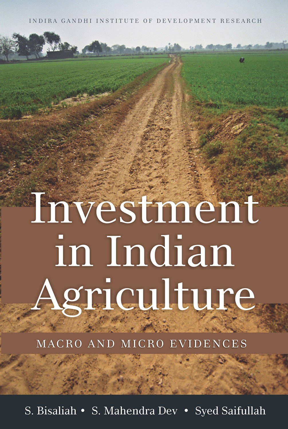 Investment in Indian Agriculture - Hardcover