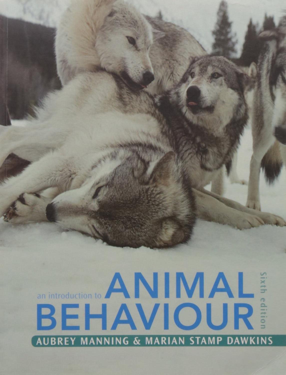 INTRODUCTION TO ANIMAL BEHAVIOUR SOUTH ASIA EDN, 6TH EDN