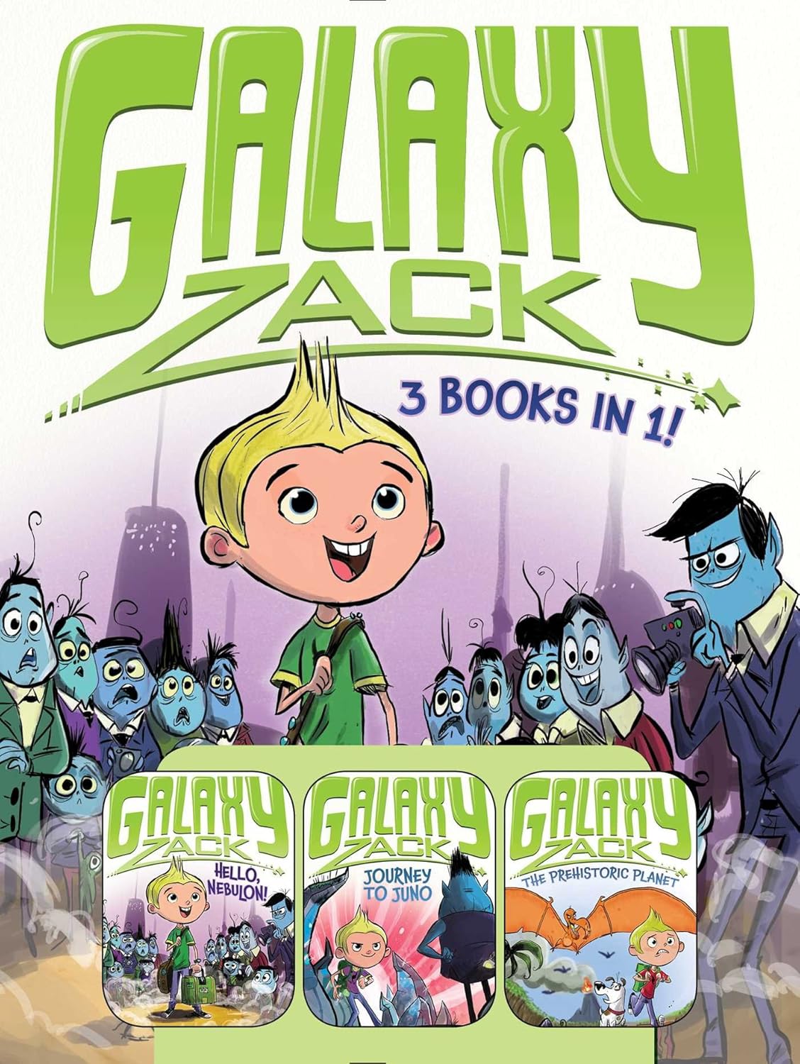 GALAXY ZACK 3 BOOKS IN 1!, RAY O'RYAN