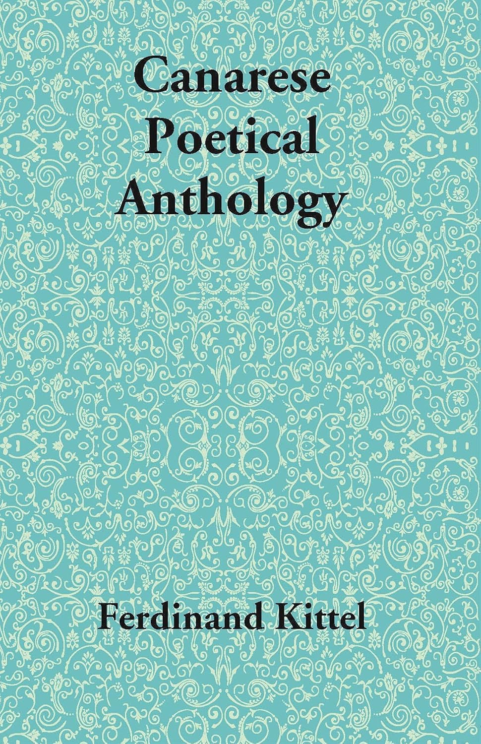 Canarese Poetical Anthology - HB
