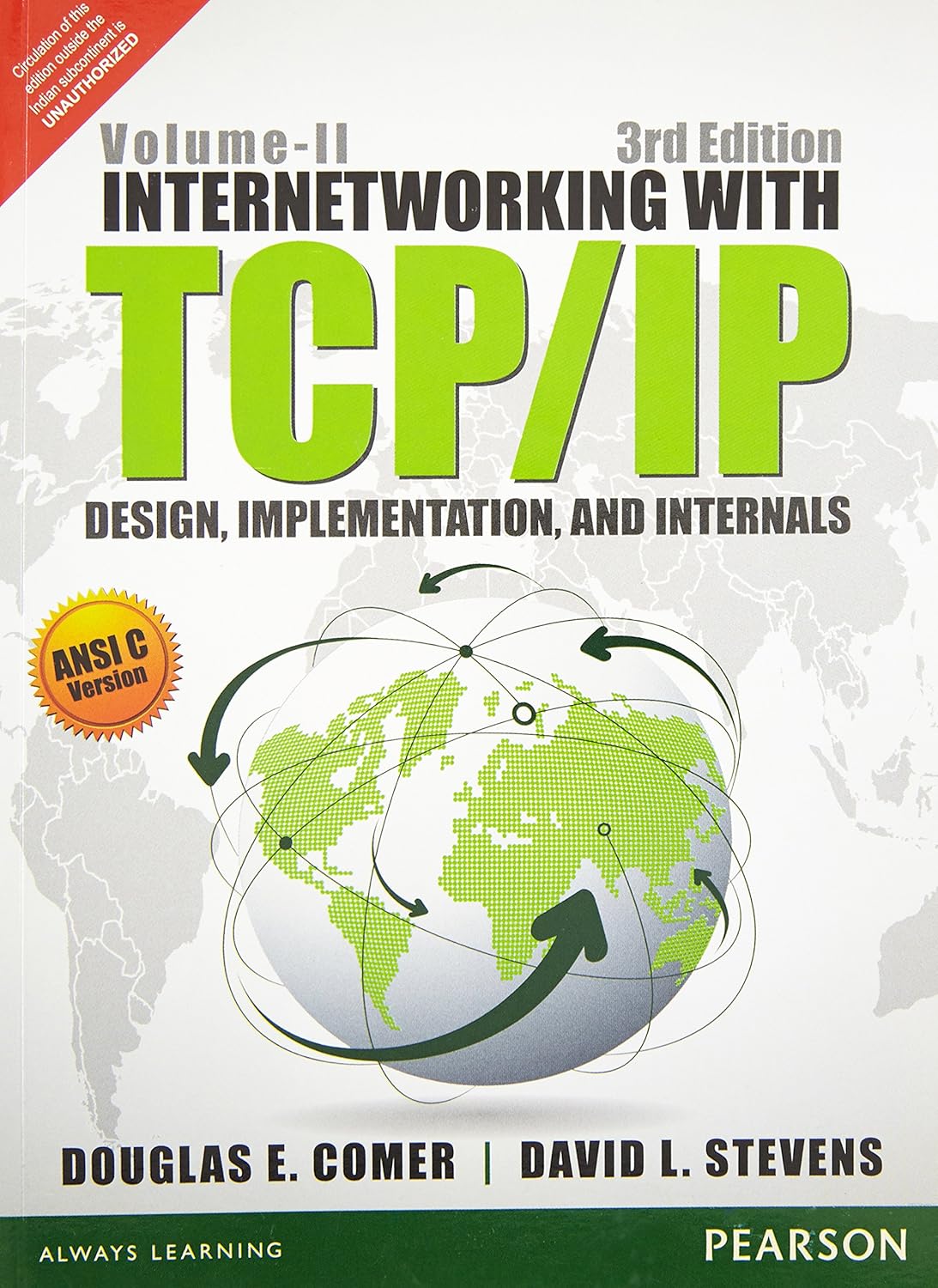INTERNETWORKING WITH TCP/IP VOL. 2 : ANSI C VERSION: DESIGN IMPLEMENTATION AND INTERNALS, 3RD EDN